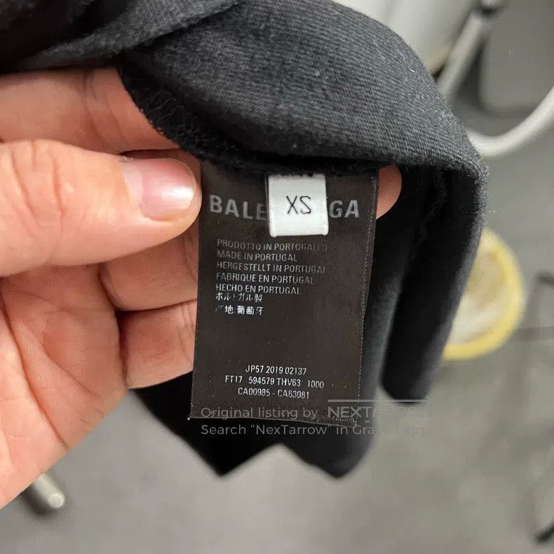 Balenciaga Balenciaga Eco-Friendly Short Sleeve Size US XS / EU 42 / 0 - 4 Thumbnail