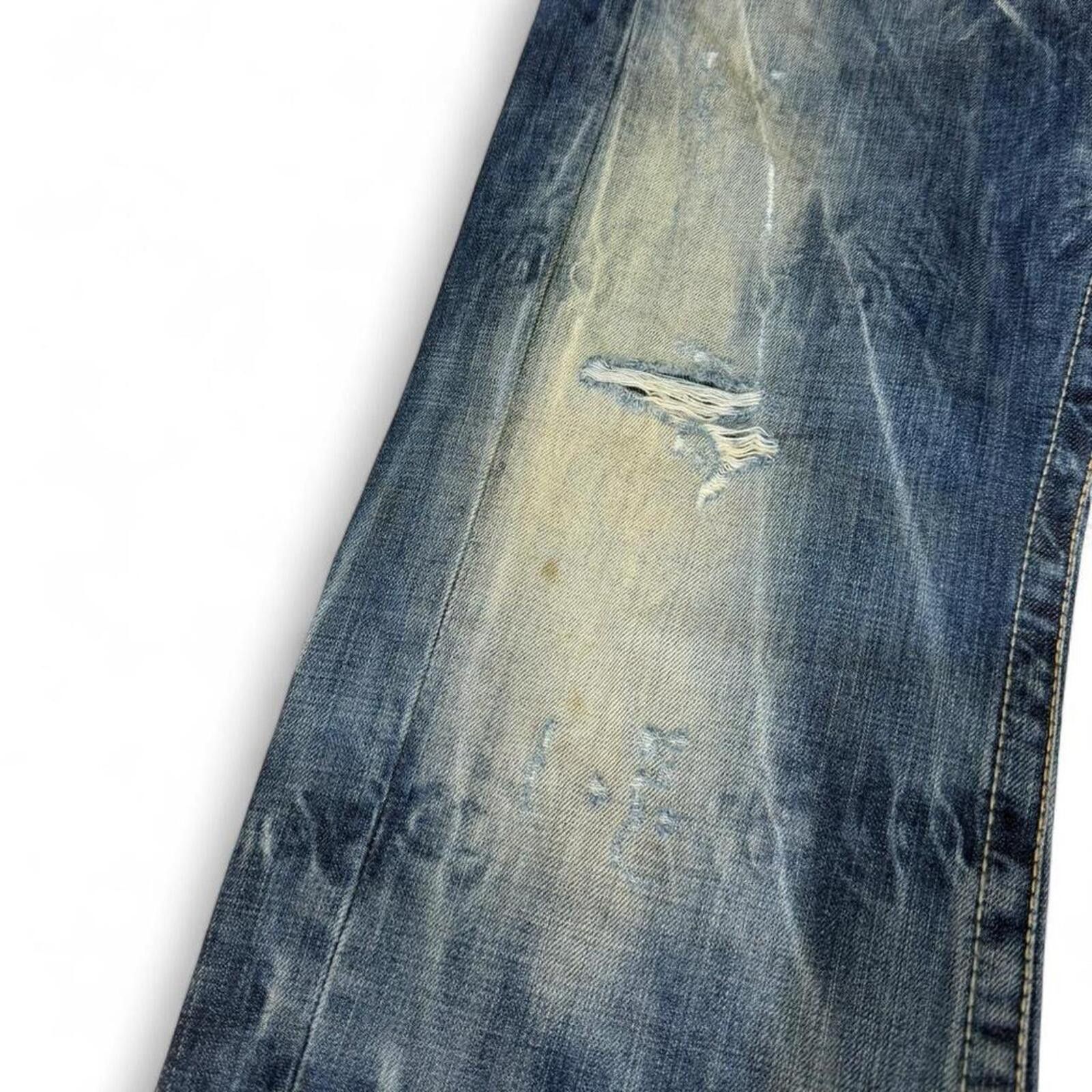 True Religion Buckaroo vintage snowbuck 2 flap pockets denim jeans Size US 30 / EU 46 - 8 Thumbnail