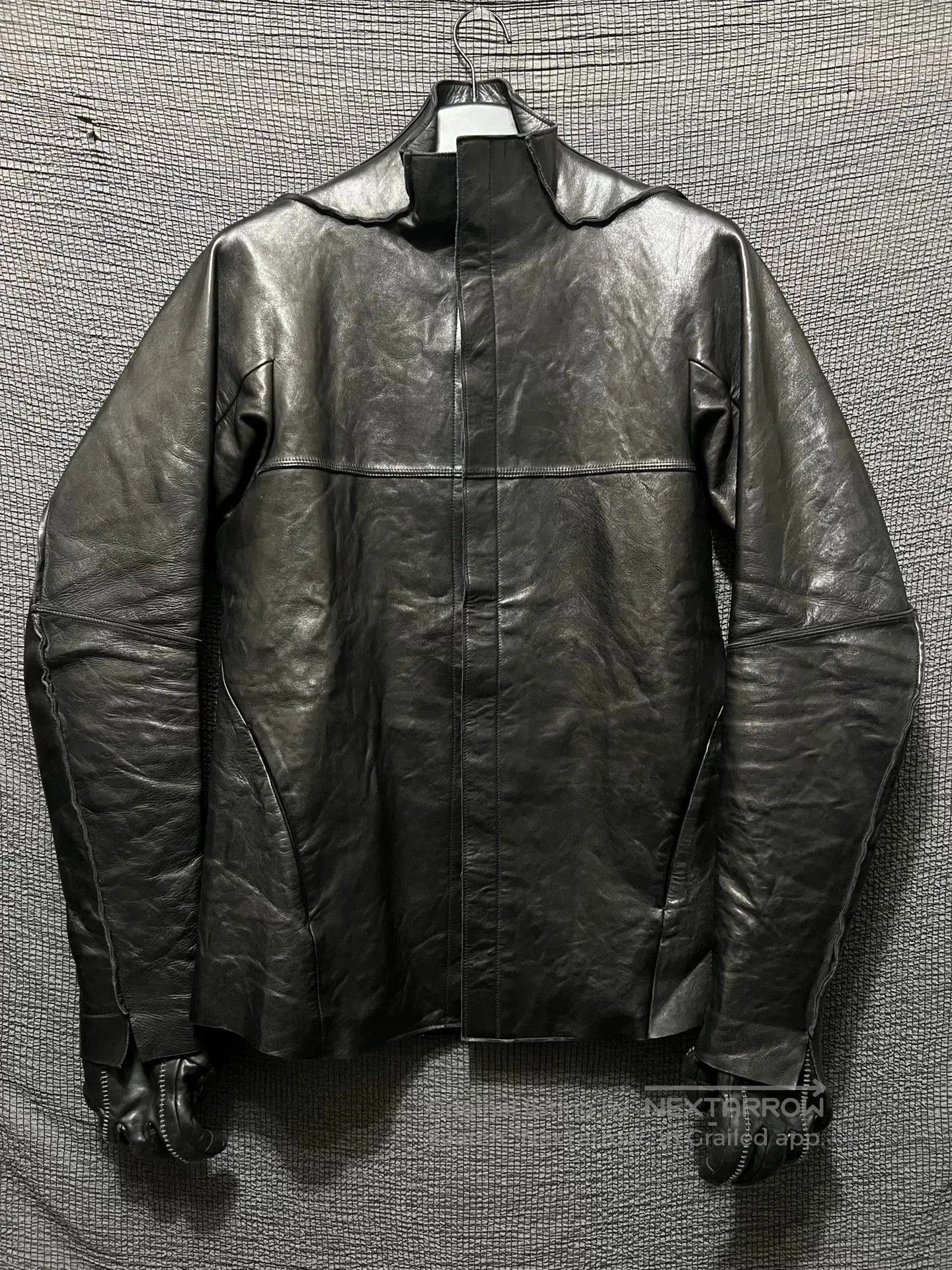 D.Hygen d hygen leather jacket with distinctive style. Size US M / EU 48-50 / 2 - 3 Thumbnail