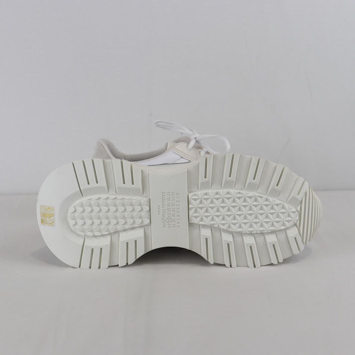 Maison Margiela o1rshd1 50-50 Low Top Sneakers in White Size US 11 / EU 44 - 10 Thumbnail