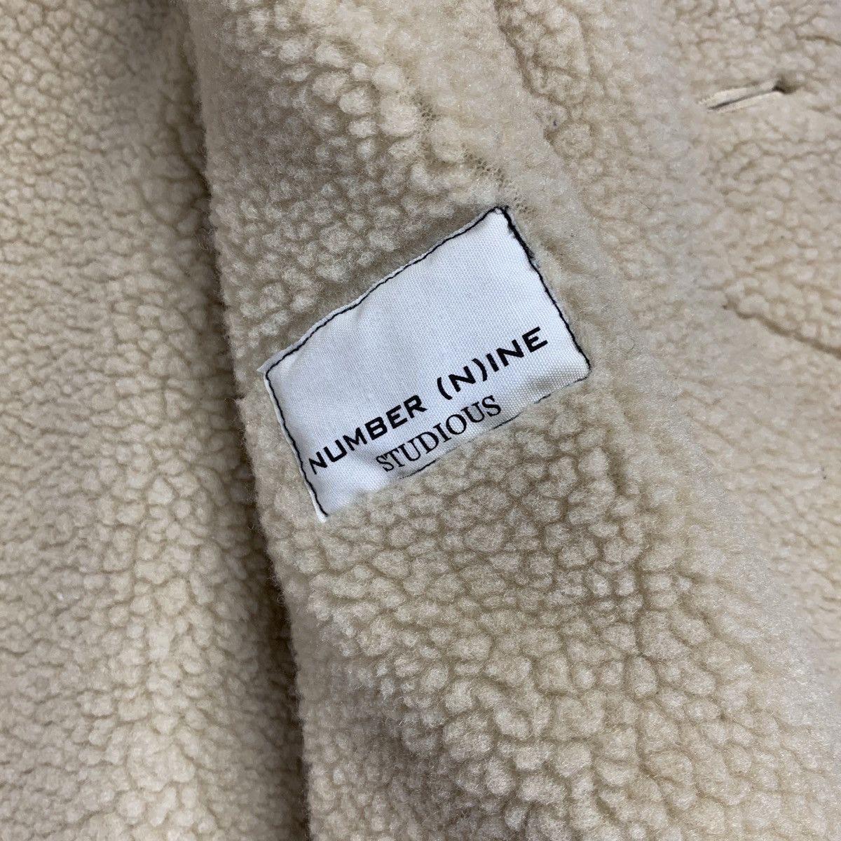 Number (N)ine Number Nine Studious Fleece Lined Coat jacket Size US M / EU 48-50 / 2 - 8 Thumbnail