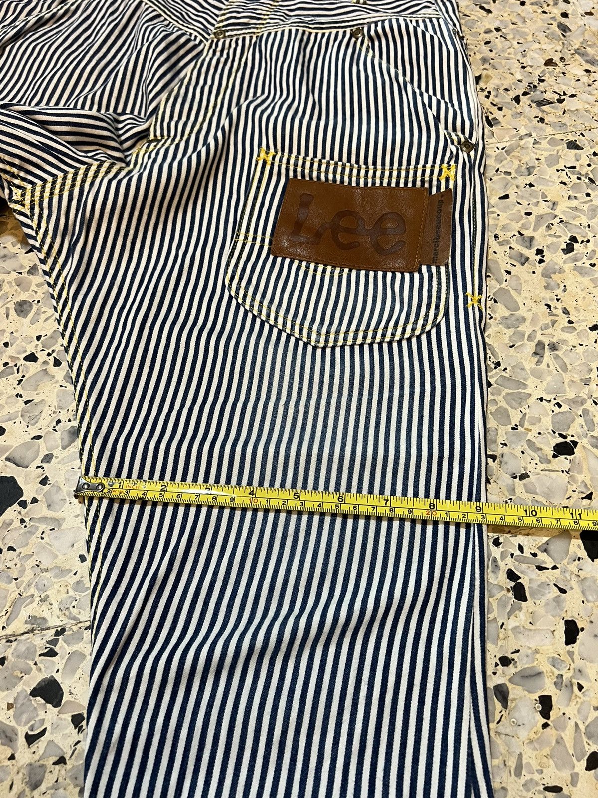 Designer × Lee × mercibeaucoup MERCIBEAUCOUP x LEE STRIPED PANTS Size 29" - 14 Thumbnail