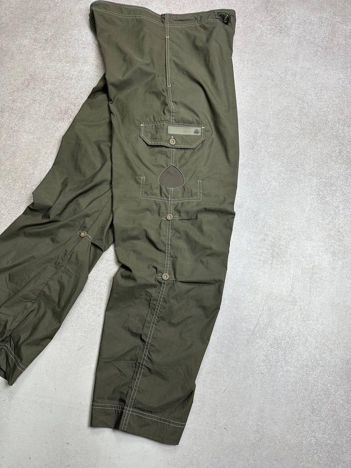 Nike ACG Vintage Nike ACG Baggy Relaxed Outdoor Cargo Pants S Size US 31 - 3 Thumbnail