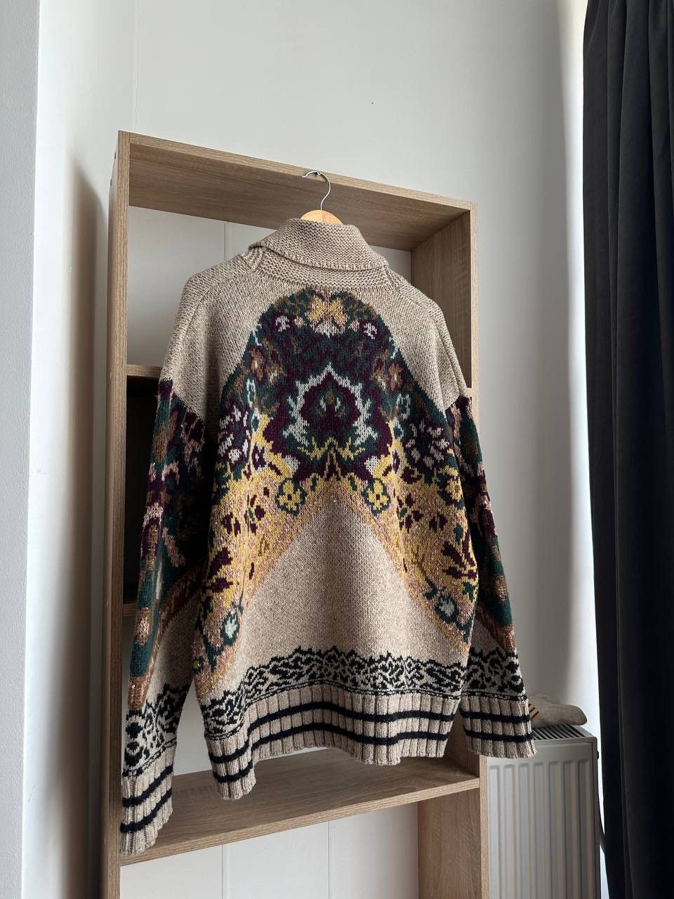Etro × Vintage Vintage ETRO Jacquard Knit Floral Sweater Fashion Week 2019 Size M / US 6-8 / IT 42-44 - 20 Thumbnail