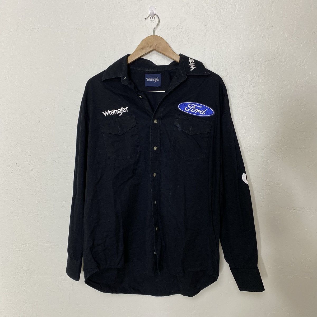Wrangler Wrangler Ford buttonup Size US M / EU 48-50 / 2 - 1 Thumbnail