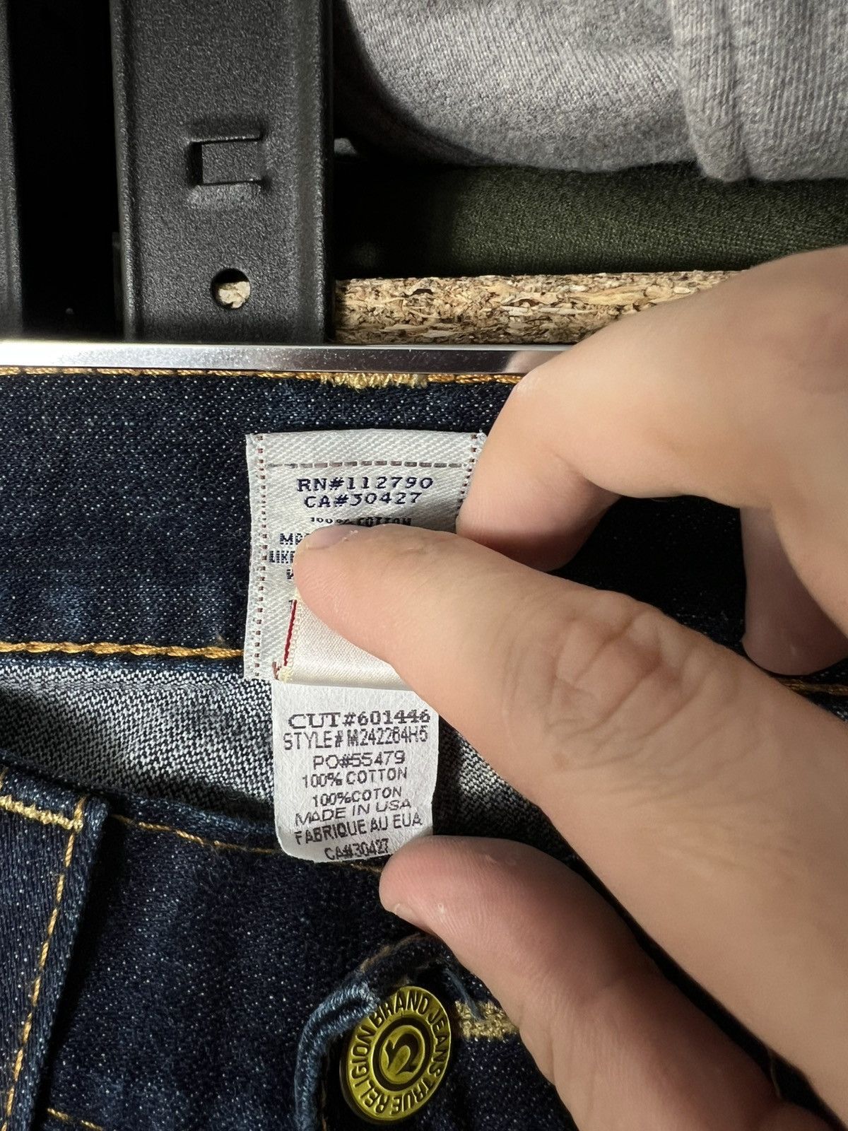 True Religion True Religion Big Logo Pocket Jeans USA Denim Y2K Size 31 Size US 31 - 14 Thumbnail