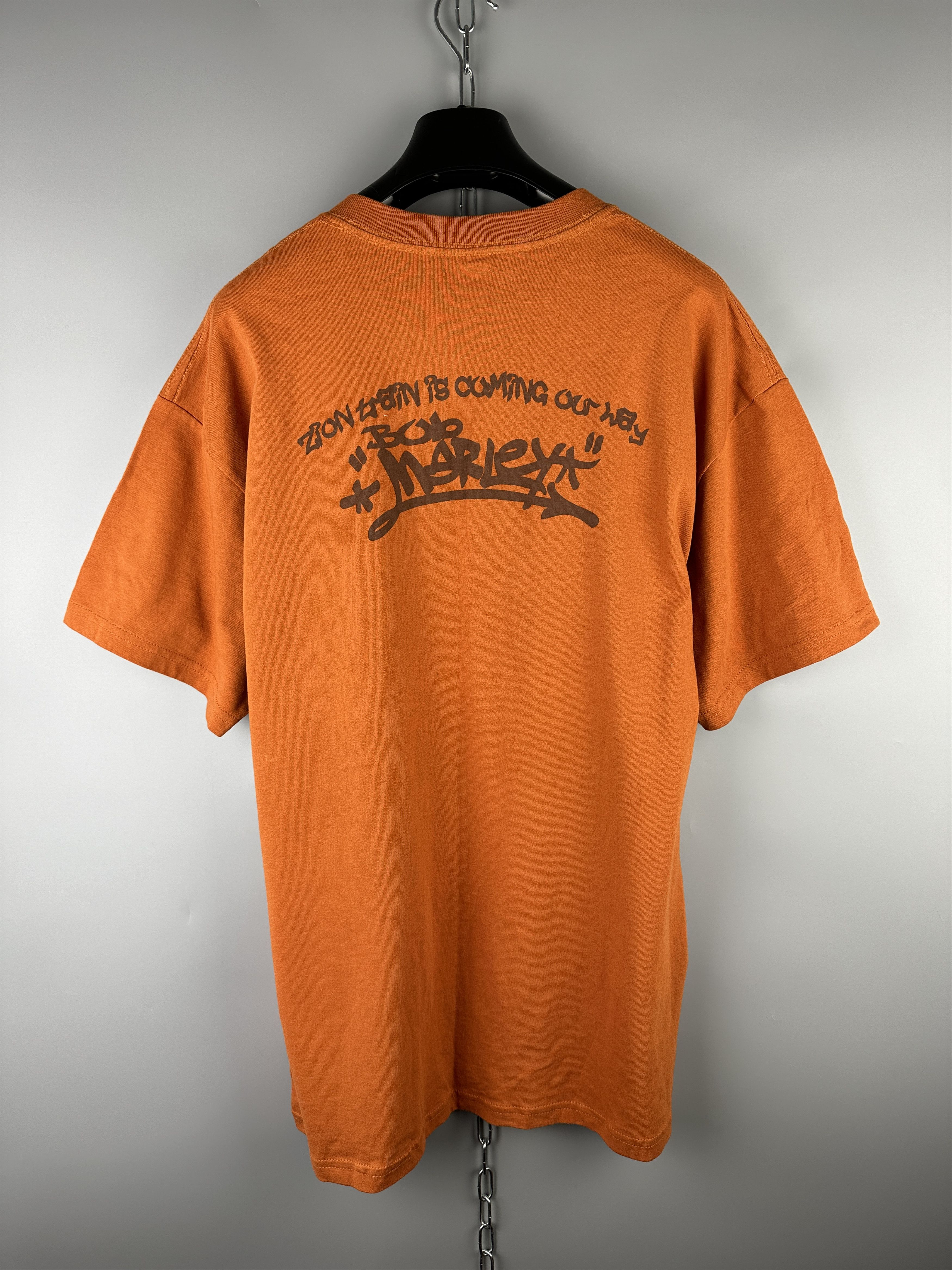 Bob Marley × Vintage × Zion Rootswear Vintage 2004 Bob Marley Zion Rootswear Tee T Shirt Size US L / EU 52-54 / 3 - 8 Thumbnail