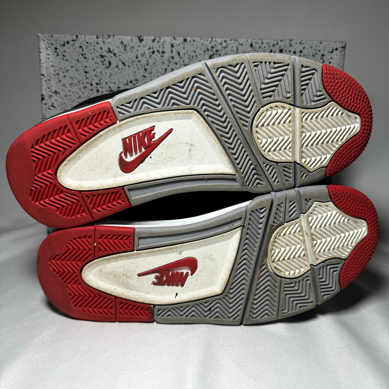 Jordan Brand × Nike Size 9.5 - Air Jordan 4 Retro Bred Reimagined Men's Shoes Size US 9.5 / EU 42-43 - 7 Thumbnail