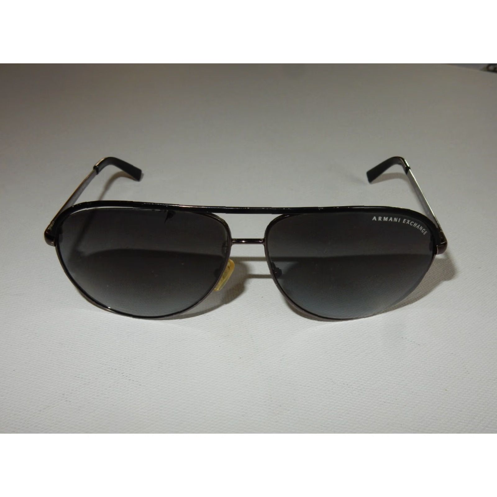 Armani Exchange VINTAGE Armani Exchange Sunglasses Men Shield Silver 61mm Frame 2002 Size ONE SIZE - 2 Thumbnail