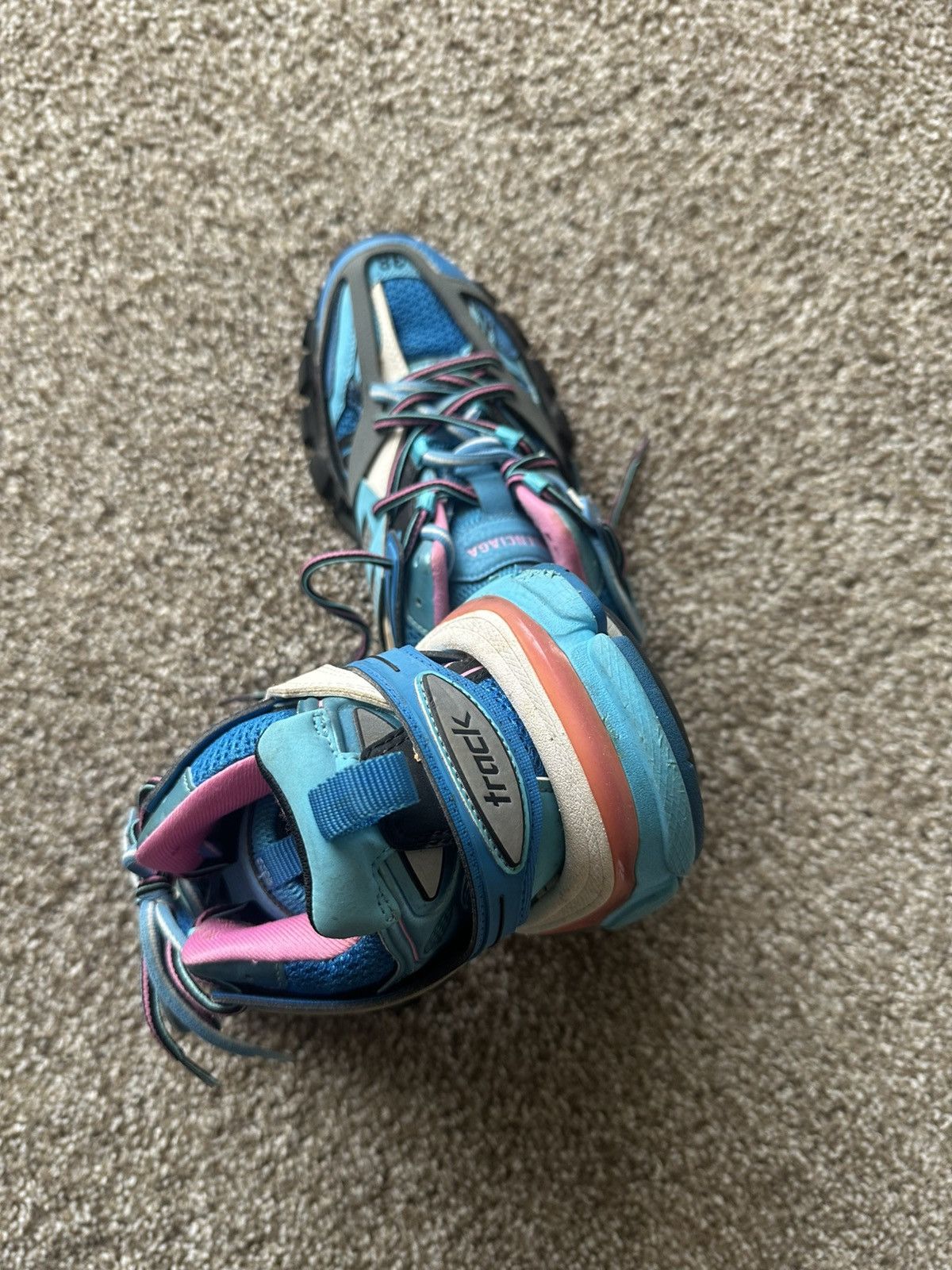 Balenciaga Balenciaga multi colored trainers Size US 8 / IT 38 - 6 Thumbnail