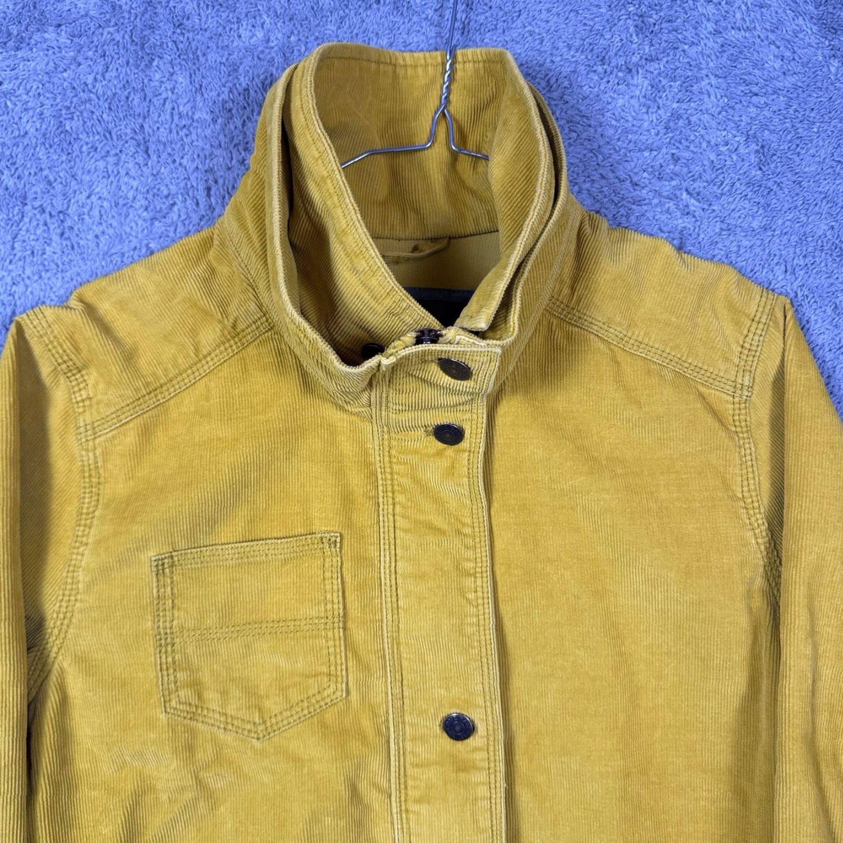 Eddie Bauer VINTAGE Eddie Bauer Corduroy Jacket Womens M Chore Barn Coat Full Zip Elbow Patch Field Jacket Size M / US 6-8 / IT 42-44 - 4 Thumbnail