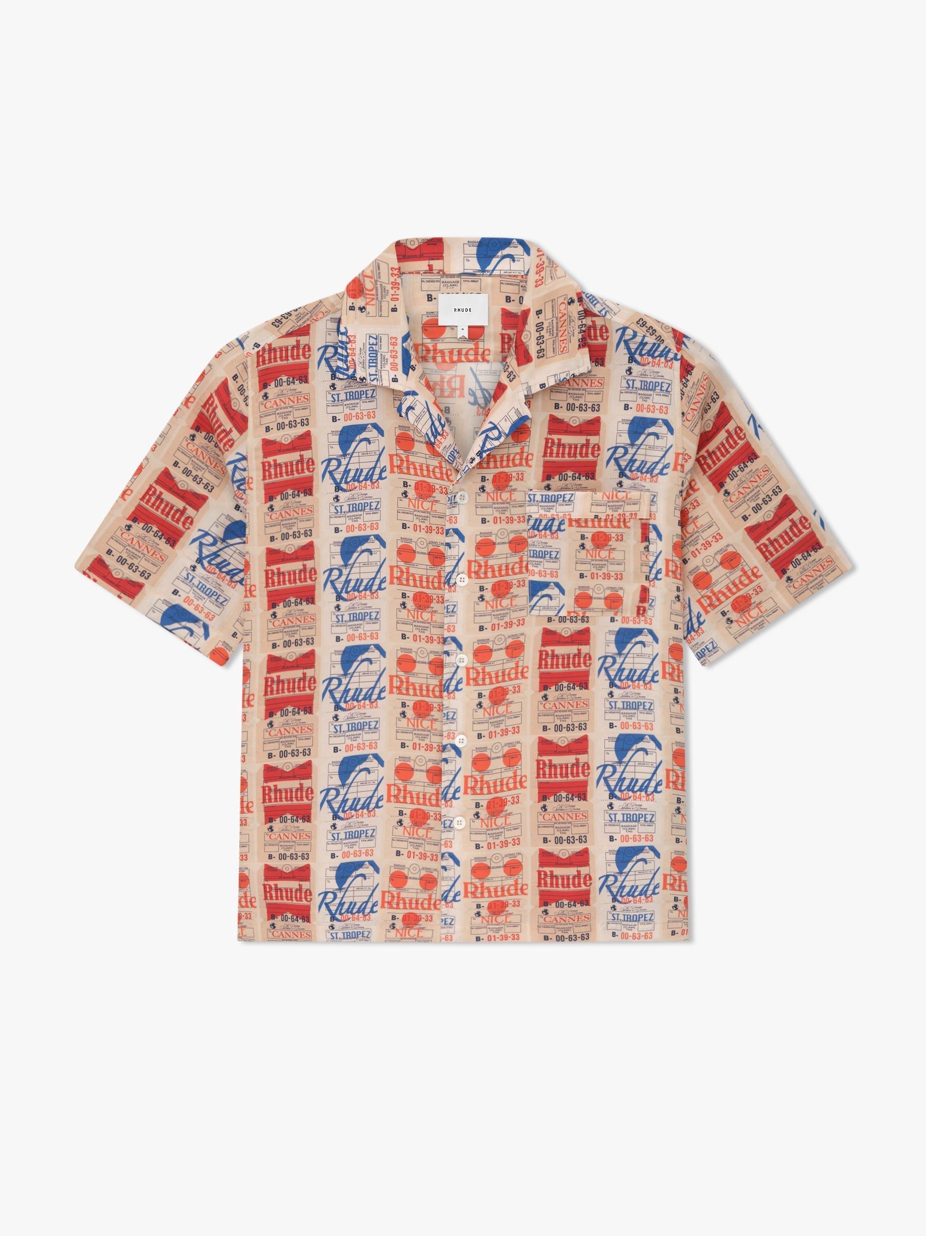 Rhude 1095USD VOYAGE DE RHUDE SILK SHIRT Size US L / EU 52-54 / 3 - 2 Thumbnail