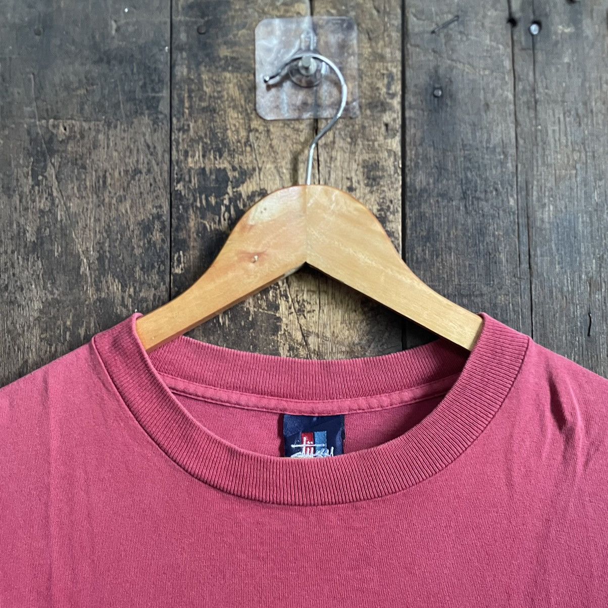Stussy Vintage 90's Stussy International USA Flag Tee Shirt Size US M / EU 48-50 / 2 - 5 Thumbnail