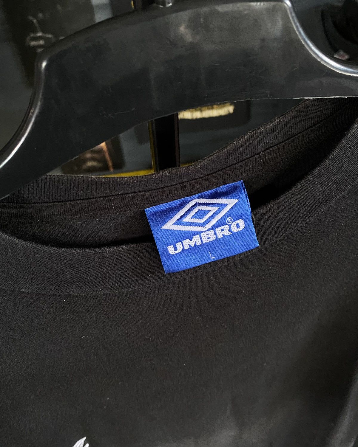 UEFA × Umbro Tshirt Umbro Uefa Football Euro 1994 Engalnd Vintage Vtg 90s Size US L / EU 52-54 / 3 - 5 Thumbnail