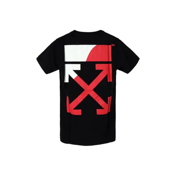 Off-White Off-White Color Block Arrow Graphic Short Sleeve T-Shirt 0079 Size US XXS / EU 40 - 1 Thumbnail