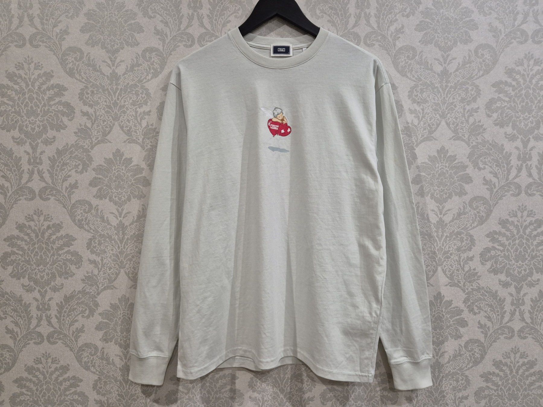 Kith Kith Cupid ii Longsleeve tee shirt - chalk Size US S / EU 44-46 / 1 - 1 Thumbnail