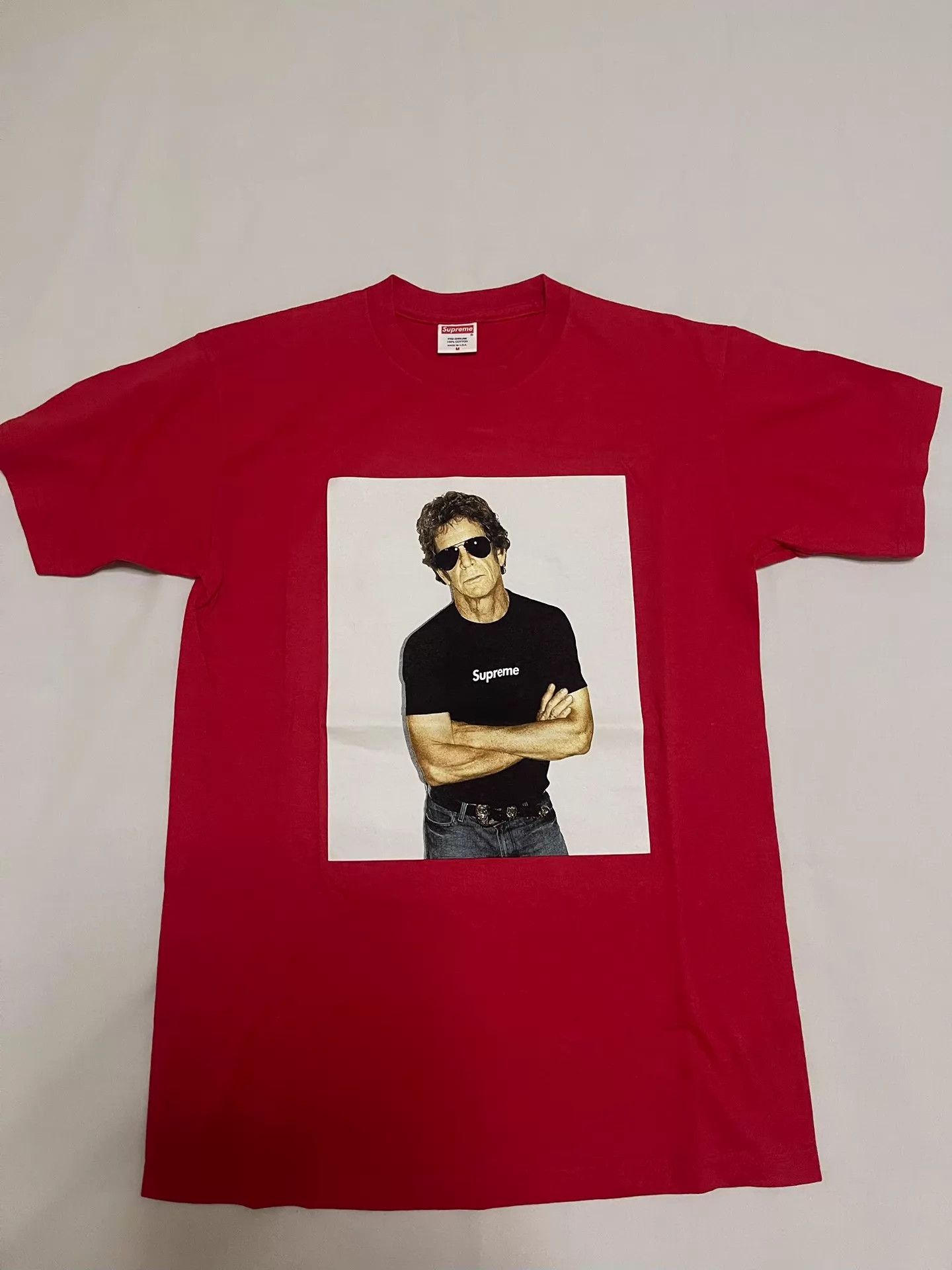 Supreme Supreme 09 Photo Tee Red M New Size US M / EU 48-50 / 2 - 1 Thumbnail