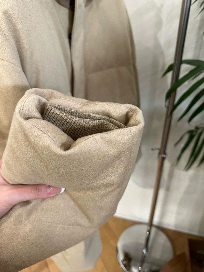 Loro Piana LORO PIANA Zippered cashmere down jacket Size L / US 10 / IT 46 - 6 Thumbnail