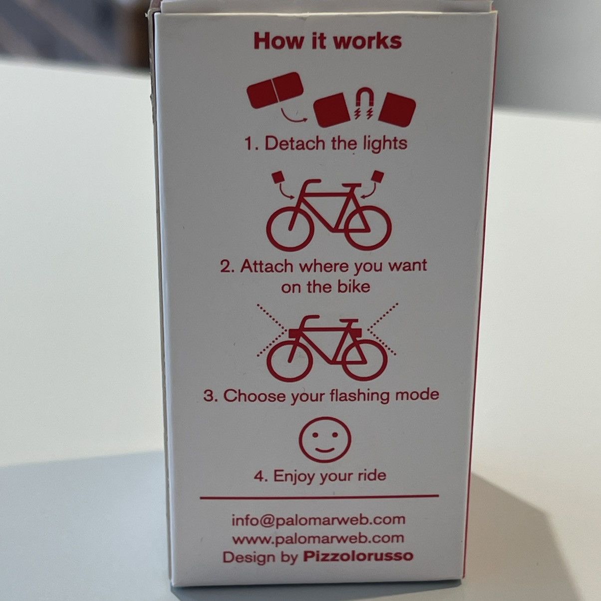 Supreme Supreme Lucetta Magnetic Bike Lights Red Size ONE SIZE - 5 Thumbnail