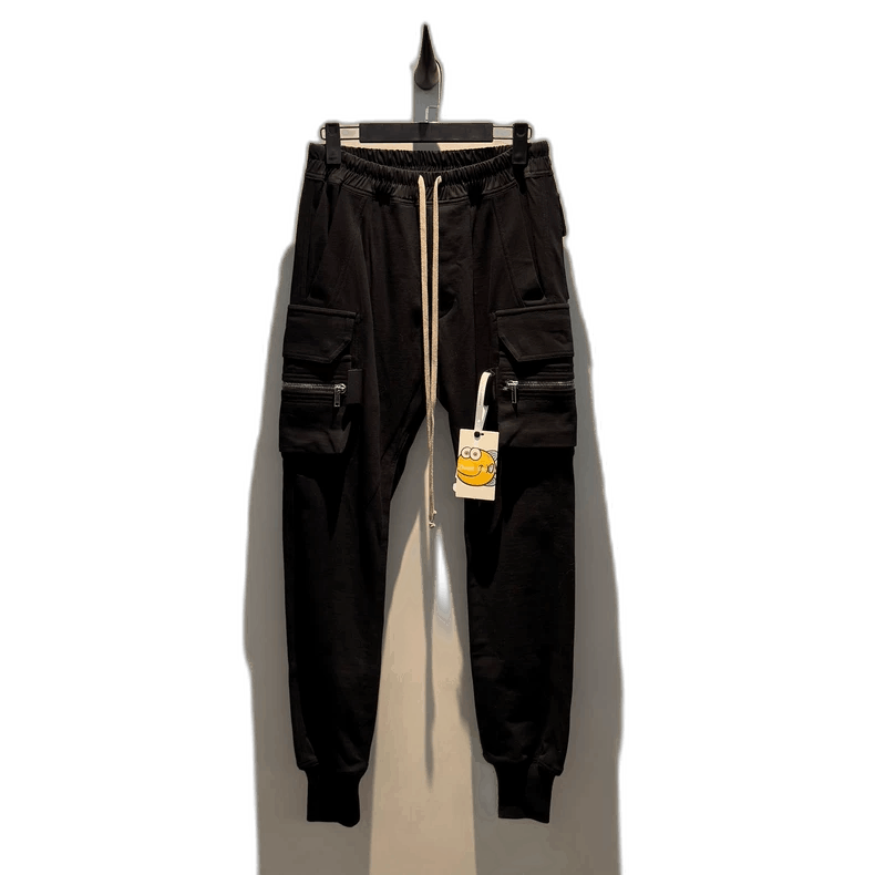 Rick Owens rickowens drawstring cargo joggers Size US 44 / EU 60 - 1 Thumbnail