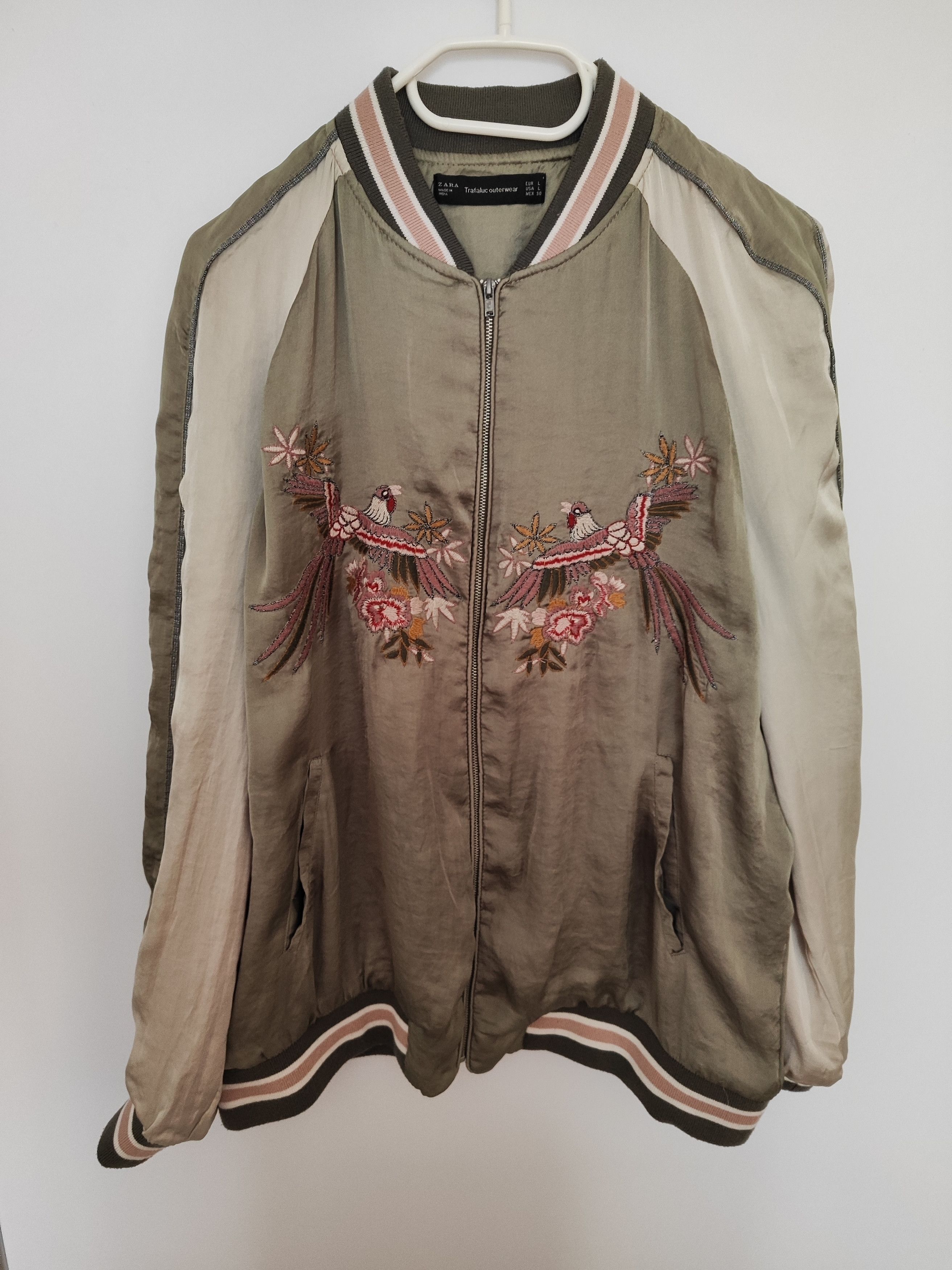 Vintage × Zara Zara Sukajan Jacket Size US L / EU 52-54 / 3 - 5 Thumbnail