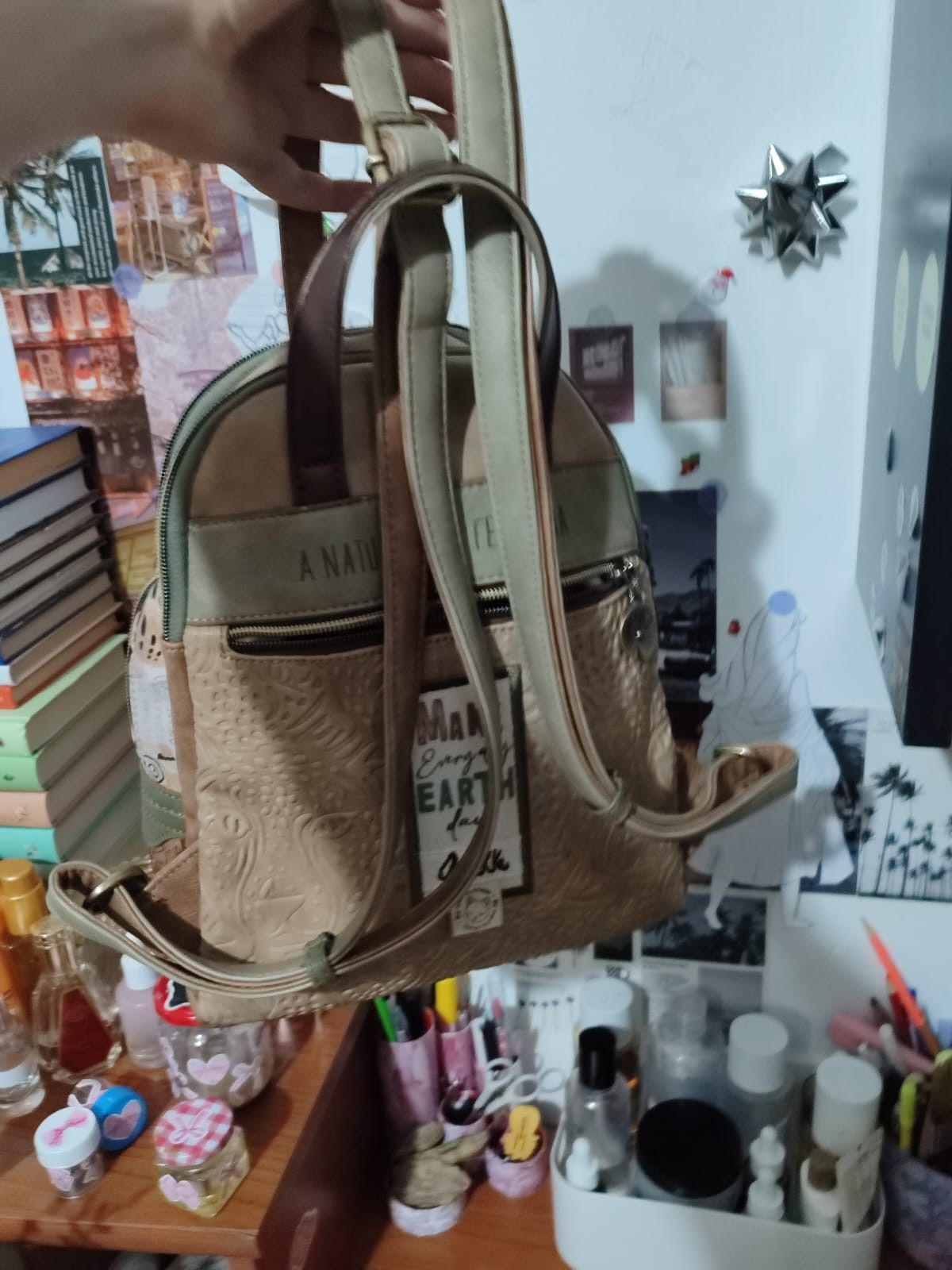 Other BACKPACK ANEKKE BEIGE Size ONE SIZE - 4 Thumbnail