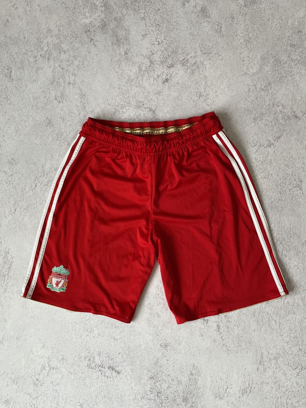 Vintage Adidas Liverpool 2010/2012 Home Football Shorts Retro Size US 34 / EU 50 - 1 Thumbnail