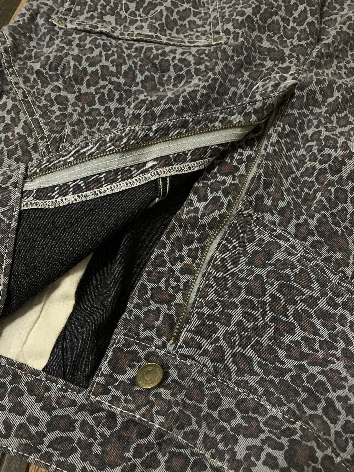 mercibeaucoup 💥Mercibeaboup Issey Leapord Harem Pant Size US 29 - 3 Thumbnail