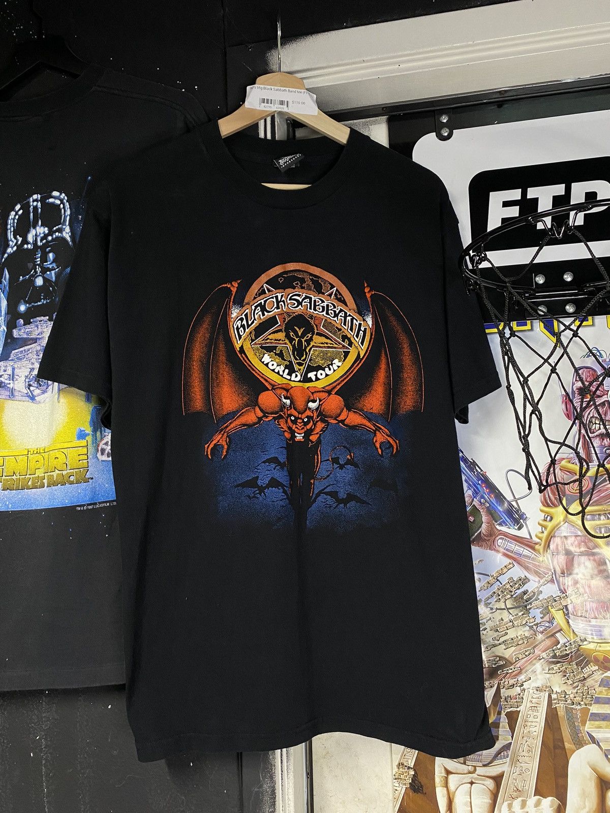 ミュージシャン 90s Ozzy Osbourne vintage black sabbath RARE Vintage 90s Black Sabbath Tour Shirt Ozzy Osborne