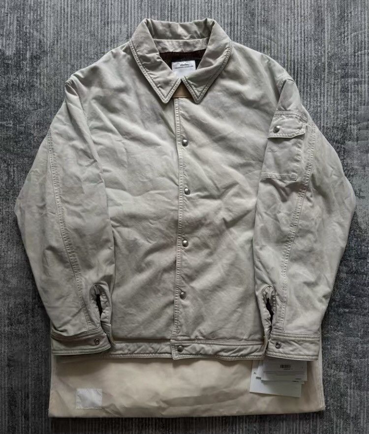 image of Visvim 23Aw Willis Blouson in Ivory, Men's (Size Small)