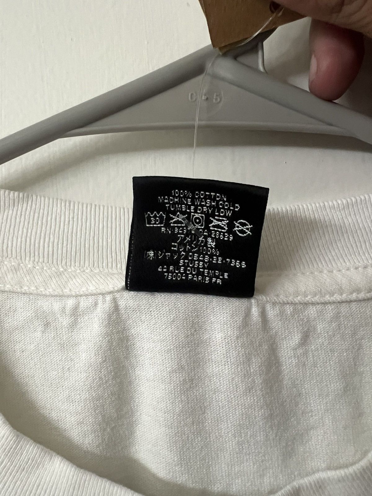 Stussy Stussy white creation tee Size US XL / EU 56 / 4 - 5 Thumbnail