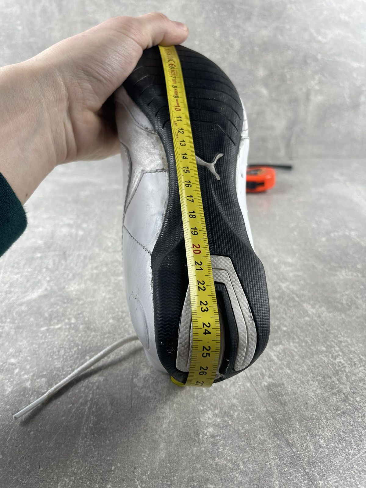 Puma Puma Vintage Y2K Leather Motorsport Racing Shoes White EU 38 Size US 7.5 / IT 37.5 - 12 Thumbnail