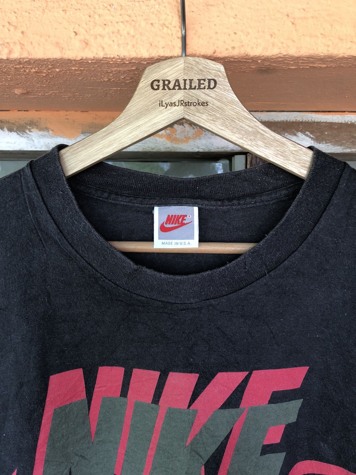 Nike Vintage 90’s Nike Swoosh Logo Shirt Tee Size US M / EU 48-50 / 2 - 10 Thumbnail