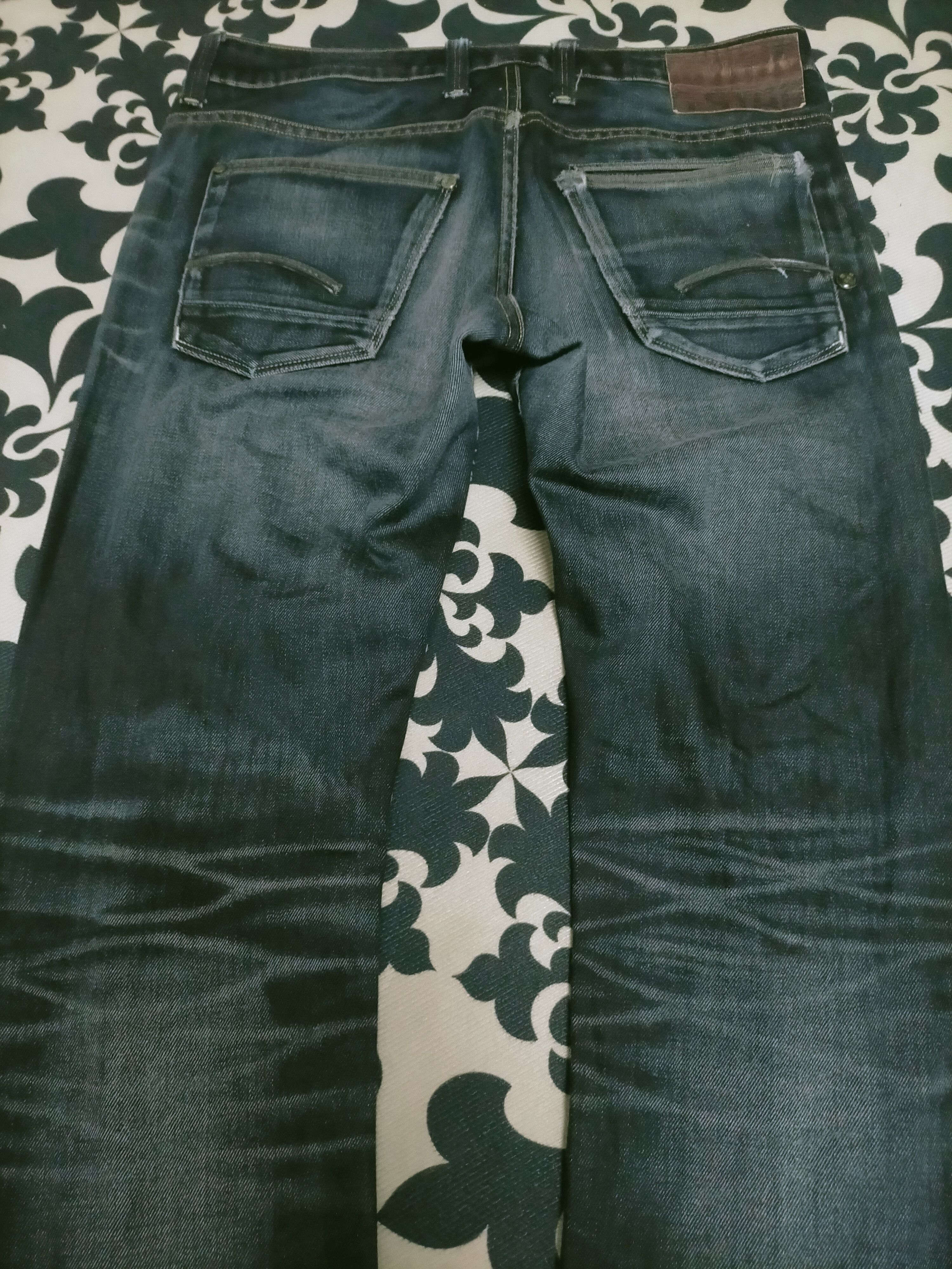 G-Star × Japanese Brand 🔥Gstar Raw Denim Mudwash Distressed Jeans Size US 31 - 8 Thumbnail