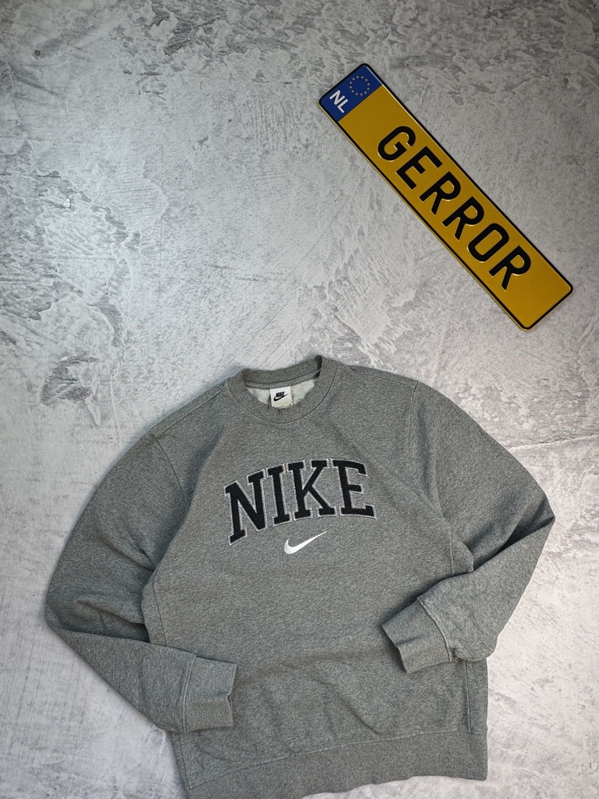 Nike × Vintage NIKE VINTAGE CENTER LOGO OVERSIZE BOXY SWEATSHIRT Size US S / EU 44-46 / 1 - 3 Thumbnail