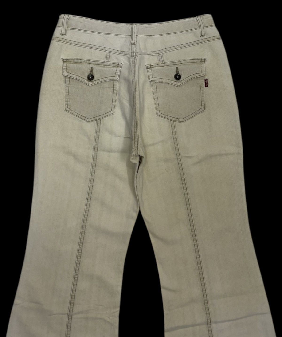 Hysteric Glamour × Japanese Brand HYSTERIC GLAMOUR STYLE FACILE FLARED COTTON PANTS Size US 29 - 8 Thumbnail