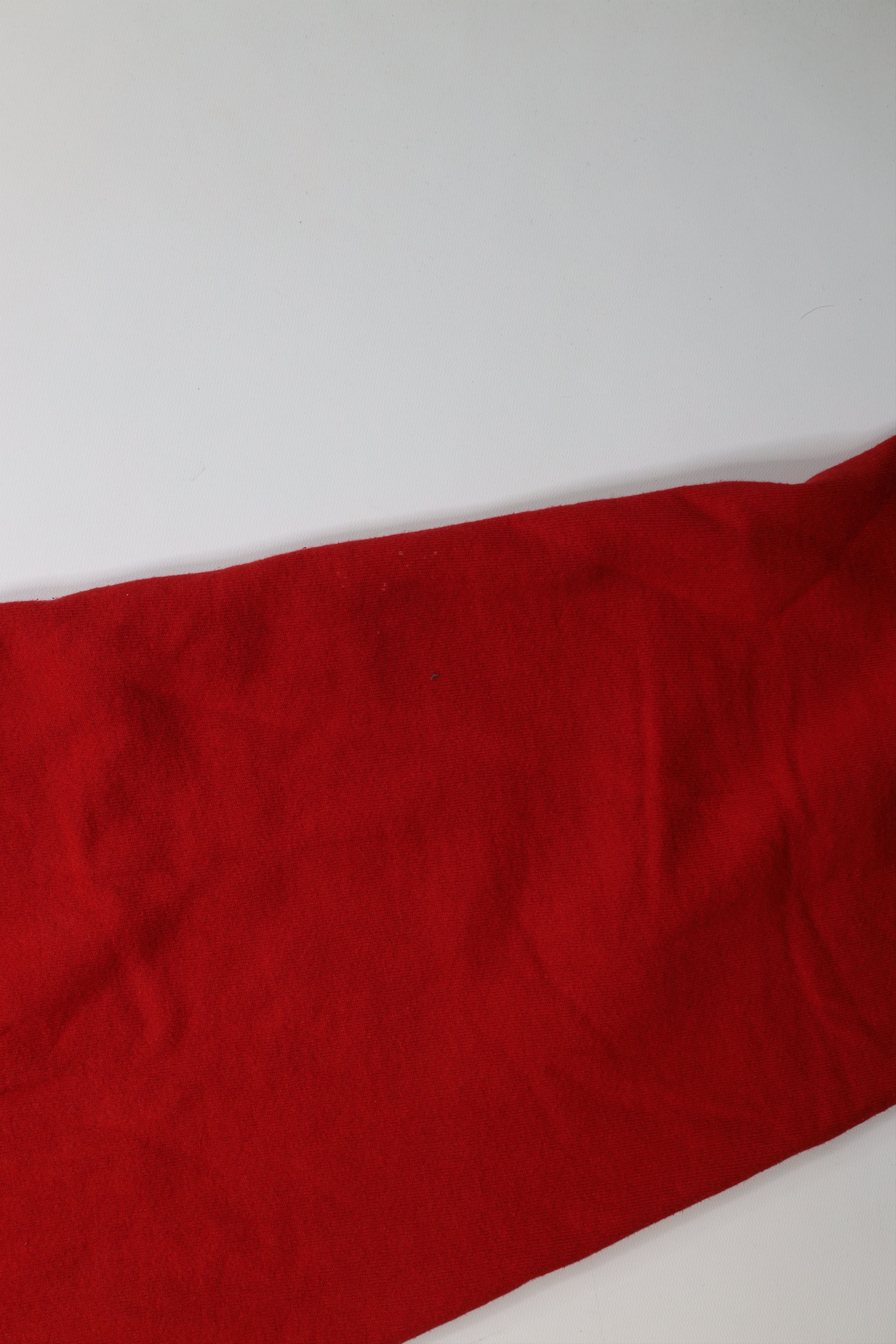 Vintage Vintage 90s Streetwear Blank Sweatpants Joggers Red USA Size US 42 / EU 58 - 15 Thumbnail