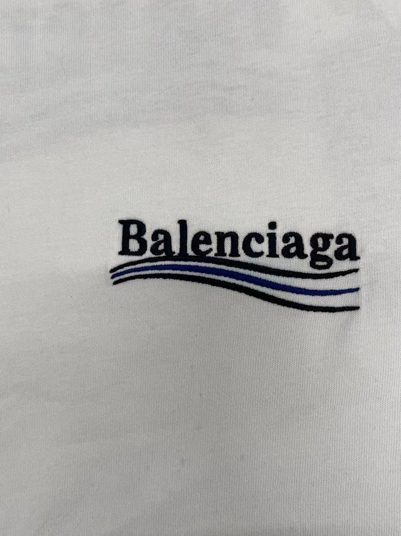 Balenciaga Balenciaga Slim Fit Alphabet Printed Round Neck Short Slee Size XS / US 0-2 / IT 36-38 - 3 Thumbnail