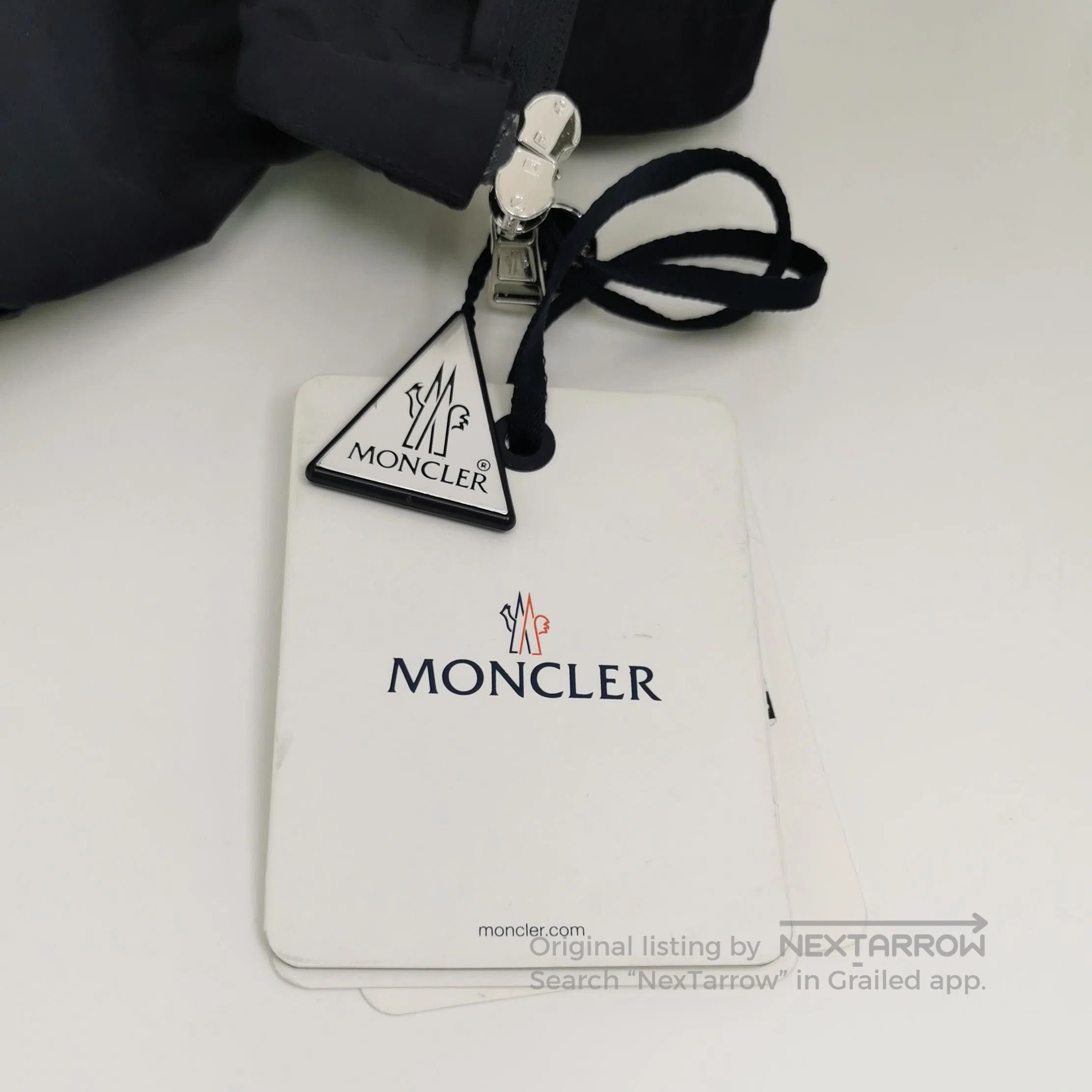 Moncler Moncler Logo Zip Jacket Size XL. Size US L / EU 52-54 / 3 - 3 Thumbnail