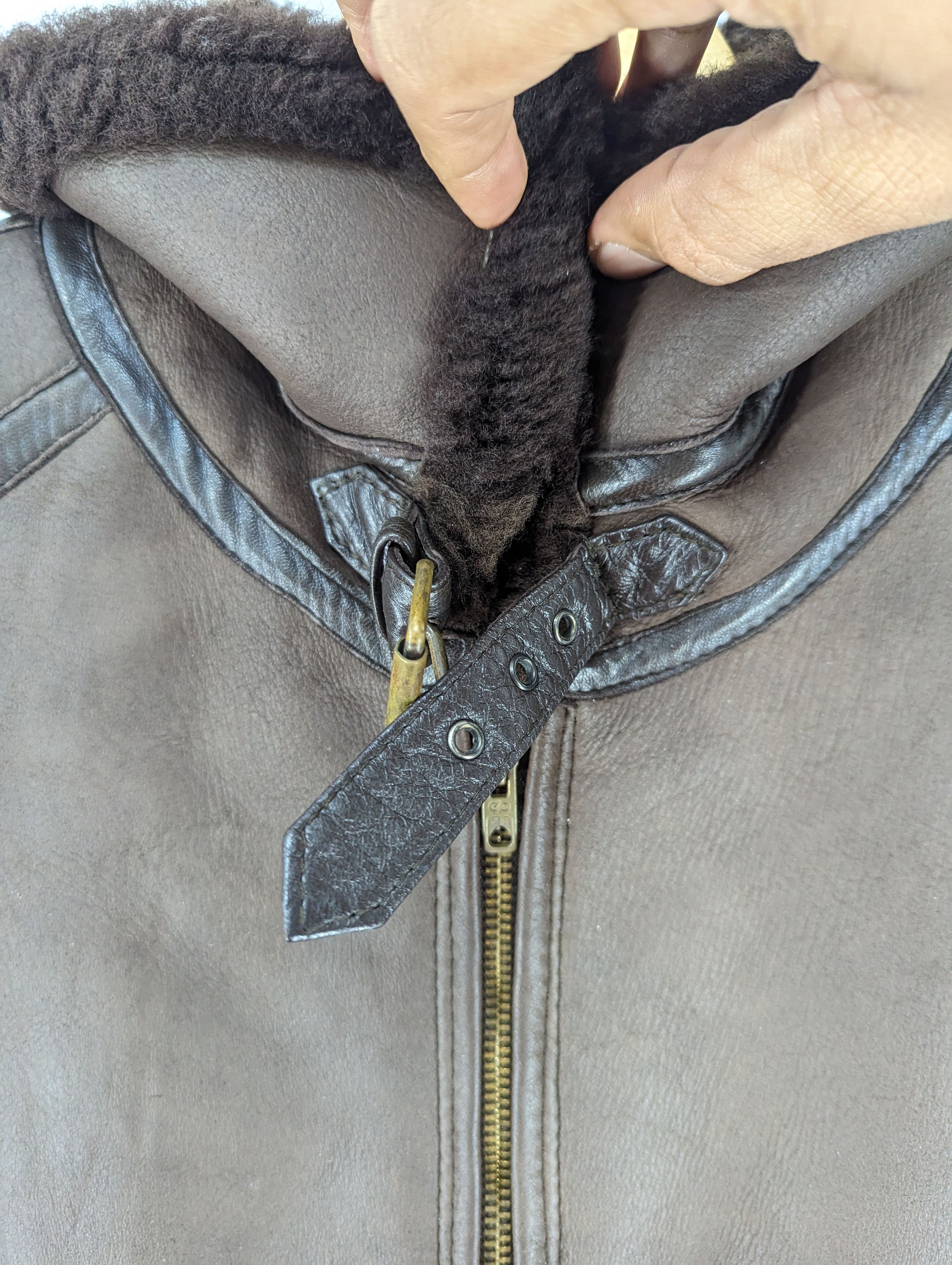 Kenzo Vintage Kenzo Paris Shearling Sherpa Leather Jacket Size US M / EU 48-50 / 2 - 10 Thumbnail