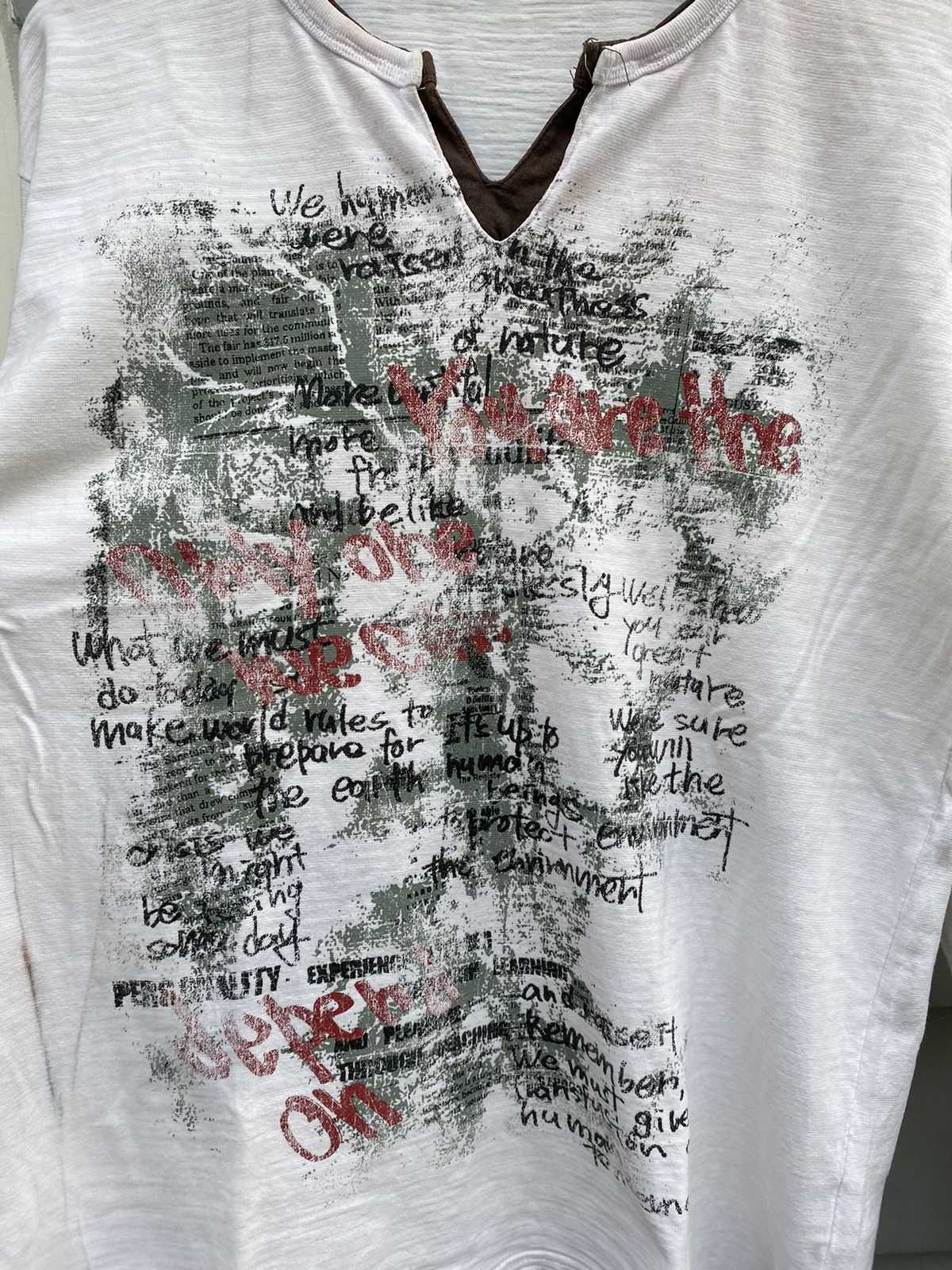 Japanese Hip-Hop Y2k Streetwear Double Layer Longsleeve