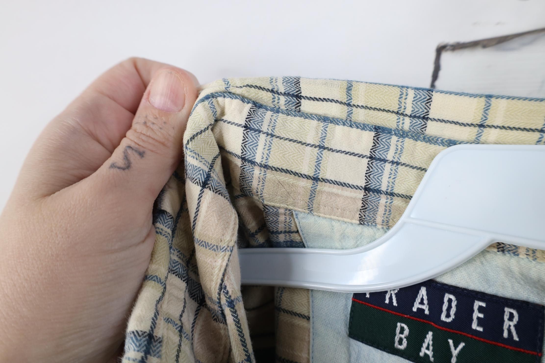 Vintage Vintage 90s Streetwear Collared Button Down Shirt Plaid Size US M / EU 48-50 / 2 - 10 Thumbnail
