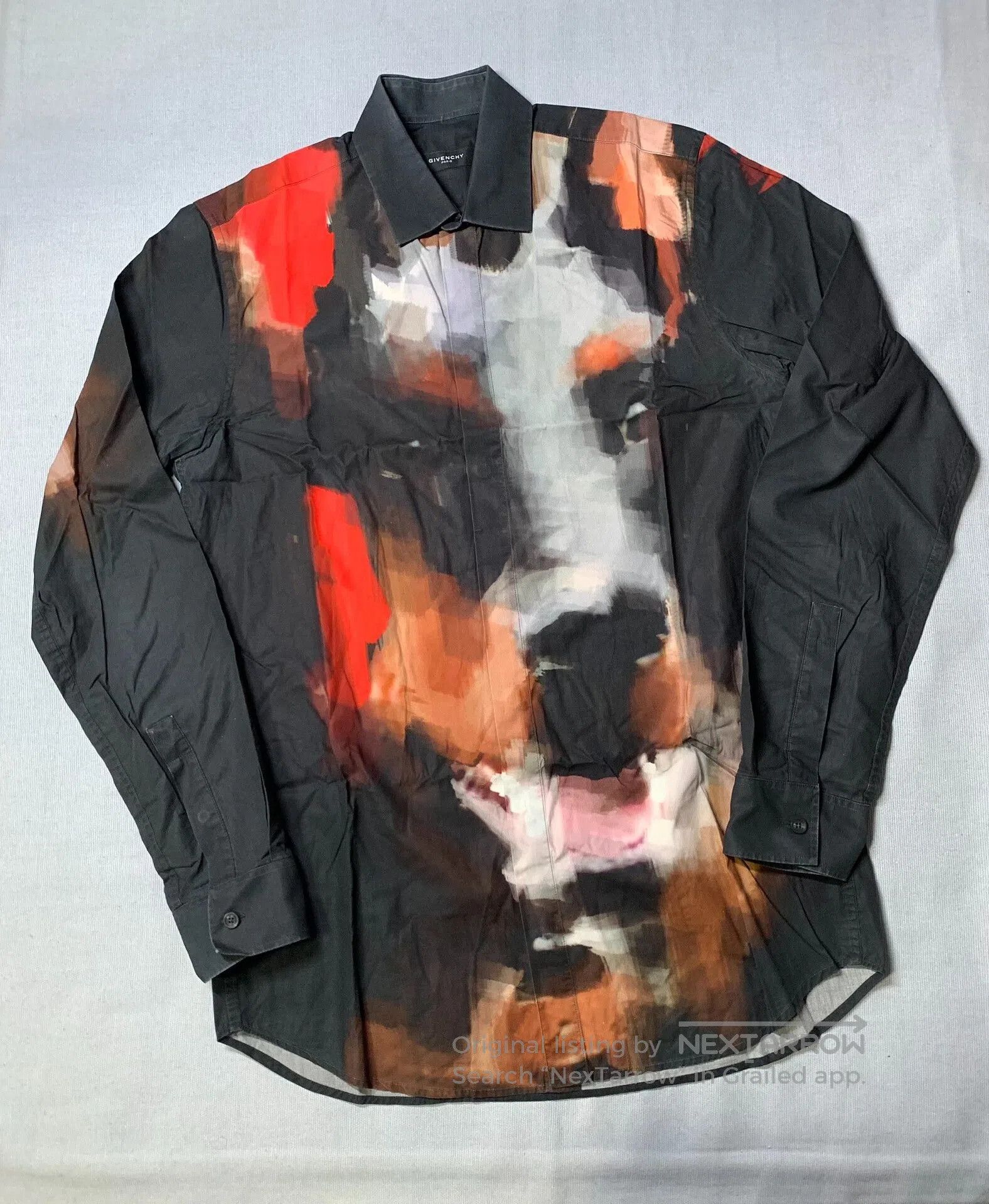 Givenchy Givenchy Oil Painting Dog Shirt. Size US M / EU 48-50 / 2 - 1 Thumbnail