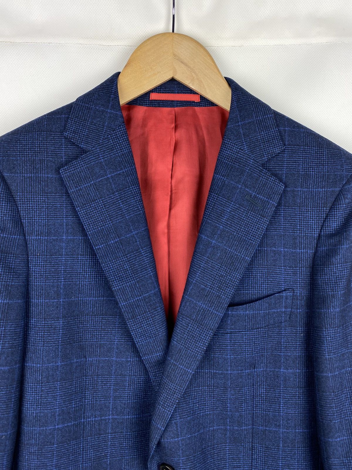 Suitsupply Suitsupply Carlo Barbera Sienna wool checked blazer jacket Size 36R - 6 Thumbnail