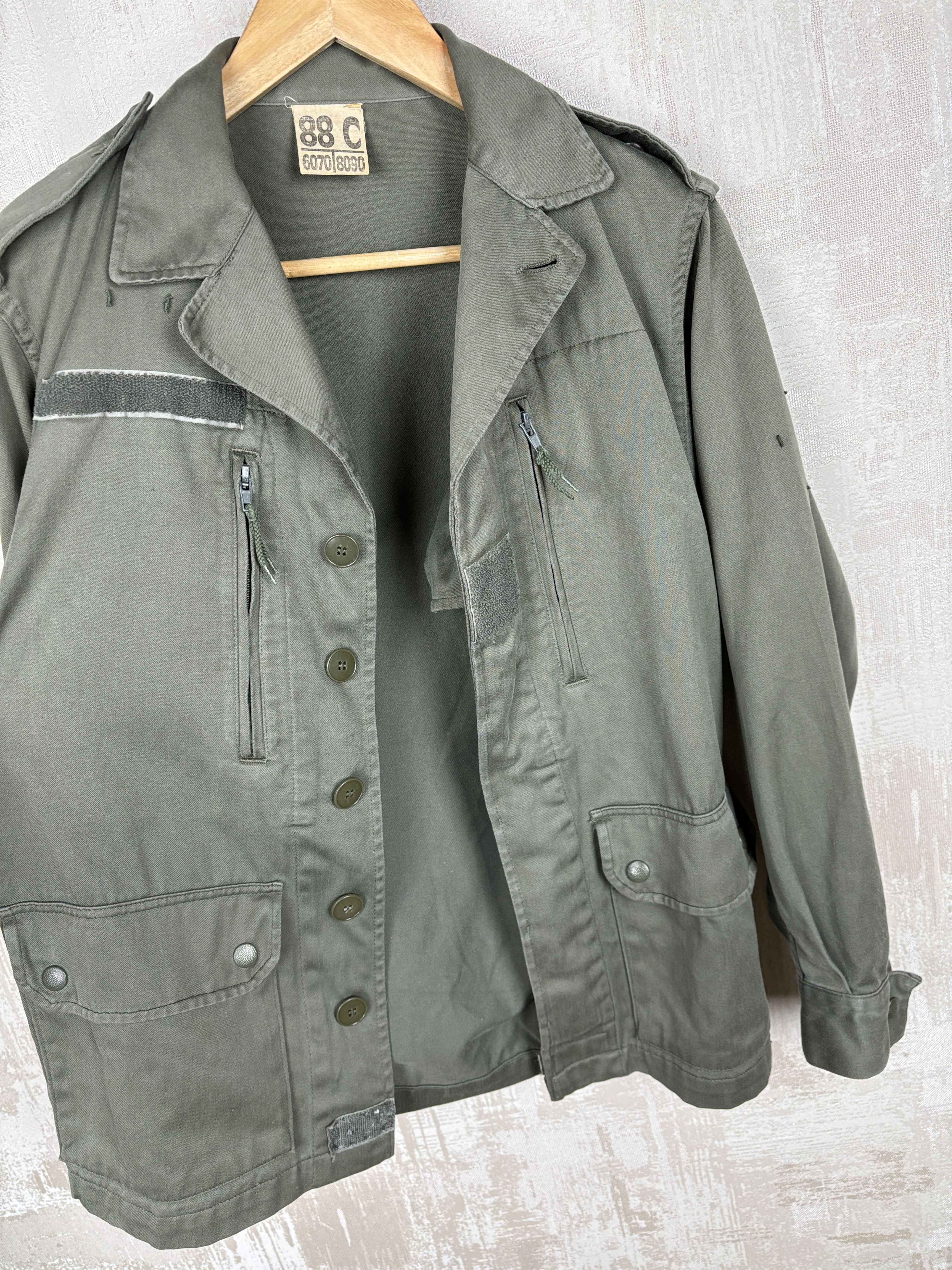 Vintage Socovet Bais 1987 Vintage 80's French Military Army Jacket Size US S / EU 44-46 / 1 - 15 Thumbnail