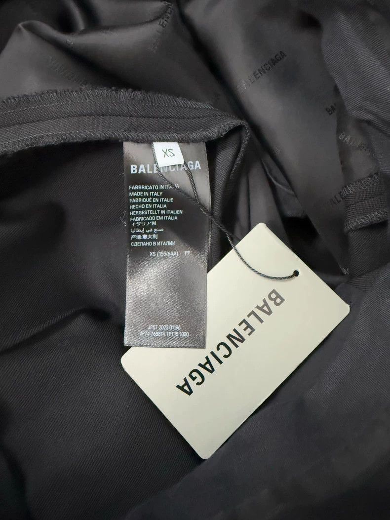 Balenciaga Balenciaga size XS Double fake two-piece trousers Size US 27 - 5 Thumbnail