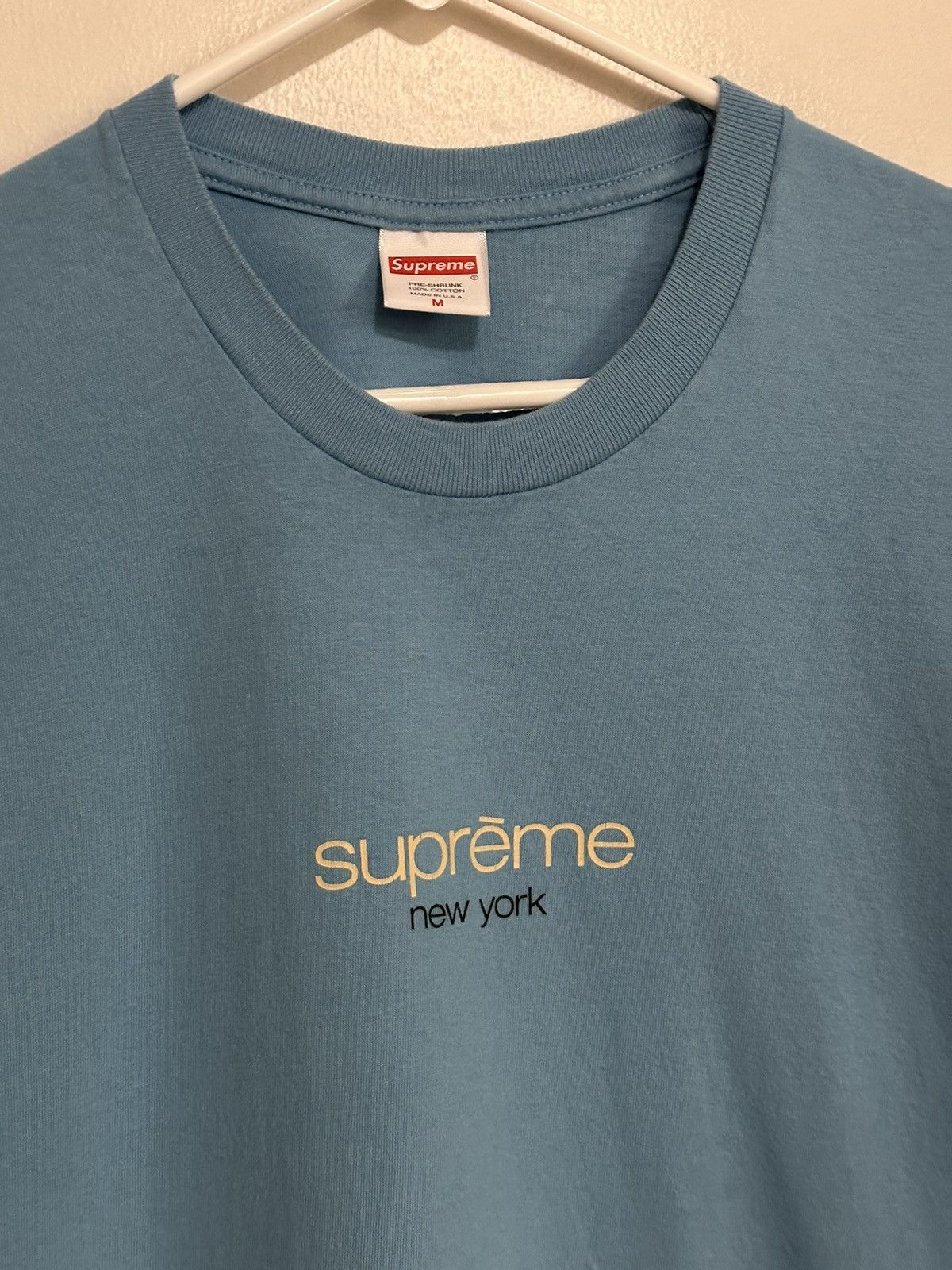 Supreme Supreme Classic Logo Tee Size US M / EU 48-50 / 2 - 2 Thumbnail