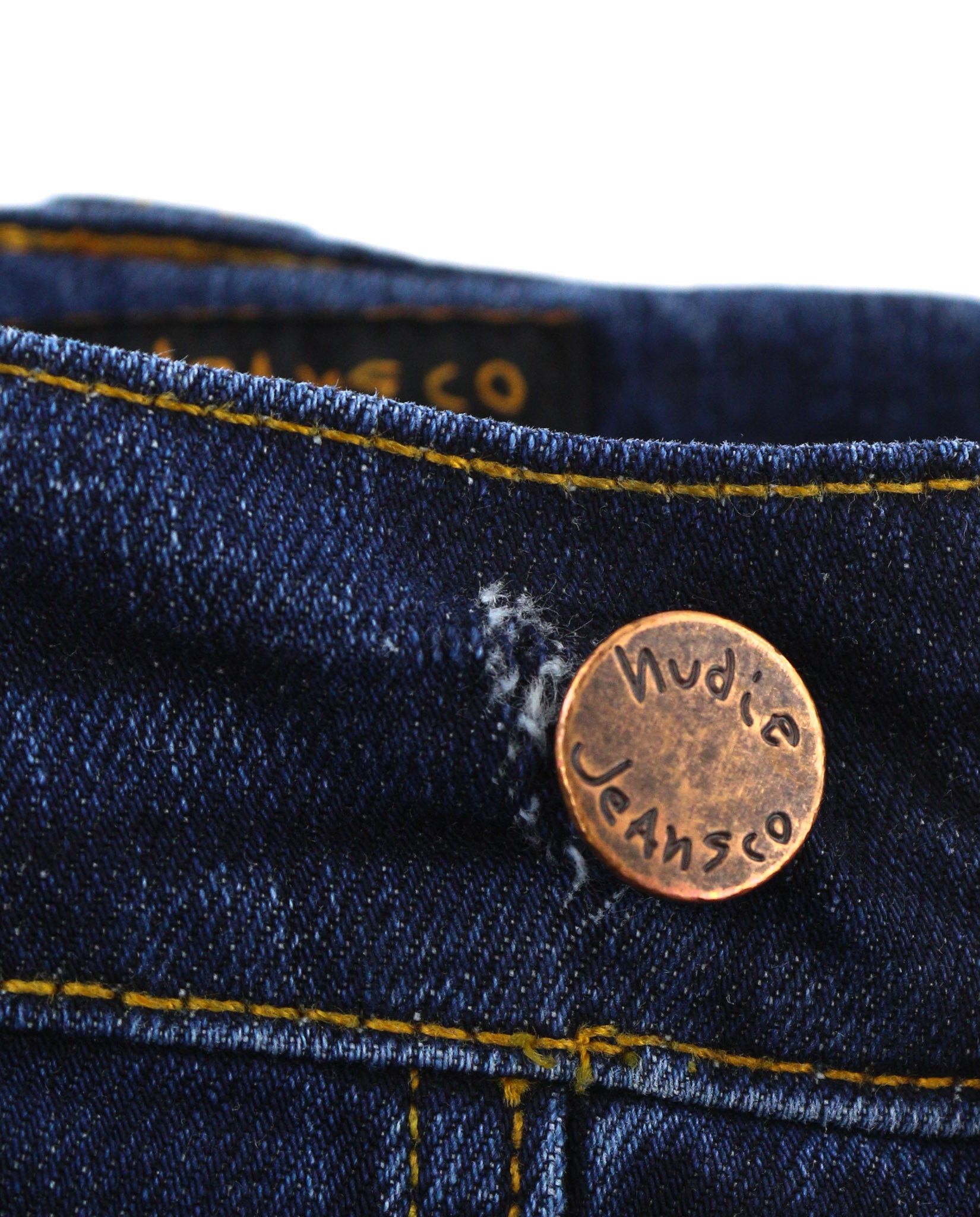 Nudie Jeans GRIM TIM W29/L32 Crosshatch Worn Organic Washed 81627 Size US 29 - 8 Thumbnail