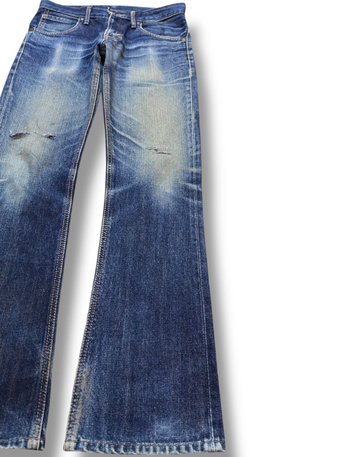 Edwin Vintage Edwin Exclusive Vintage Flare Mudwash Grunge Denim Size US 30 / EU 46 - 4 Thumbnail