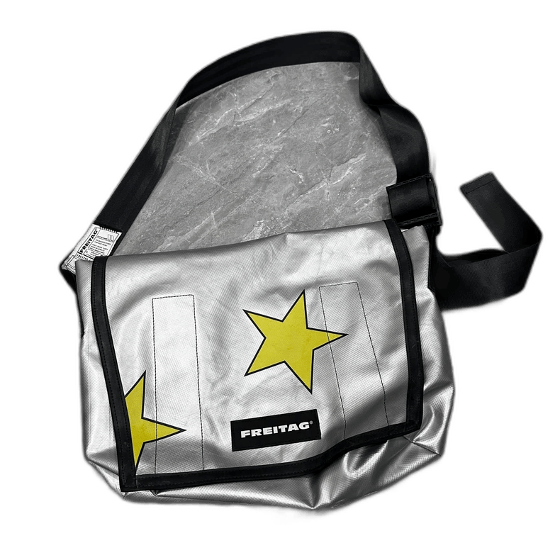 Balenciaga Freitag F14 Star Limited Edition Messenger Bag in Silver, Men's